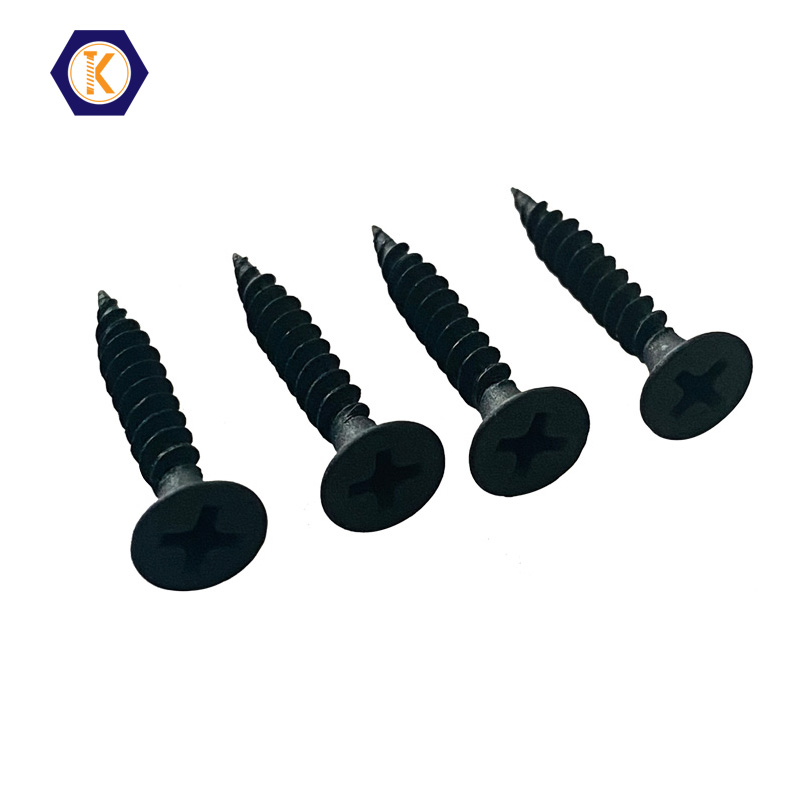 What are the specific applications of Drywall Screw Fine Thread Black Plated?